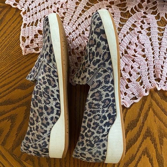 Dansko Odina leather sneakers leopard - Picture 4 of 5